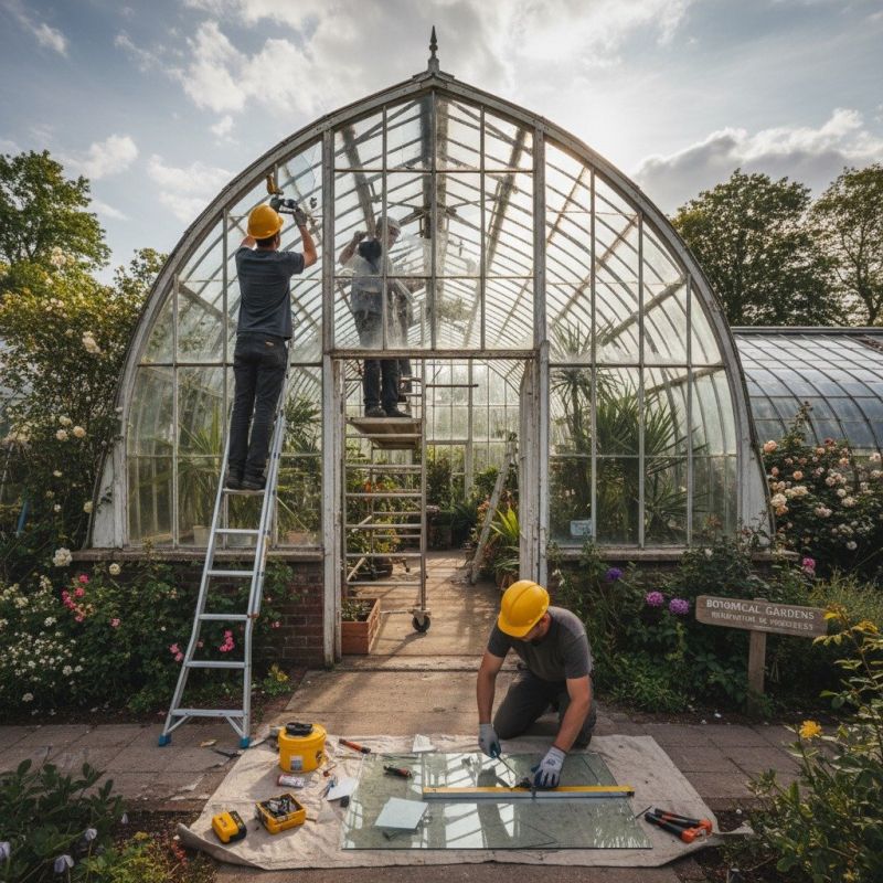 Greenhouse Irrigation Repair